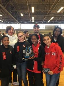 Students participated in Robotics Competition at the annual SECME event at Miami Dade College North Campus.